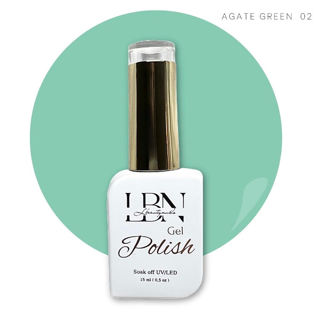 Agate green 02 - Lbeautynails