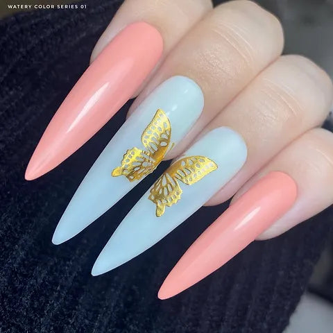 Watery color séries 01 - Lbeautynails