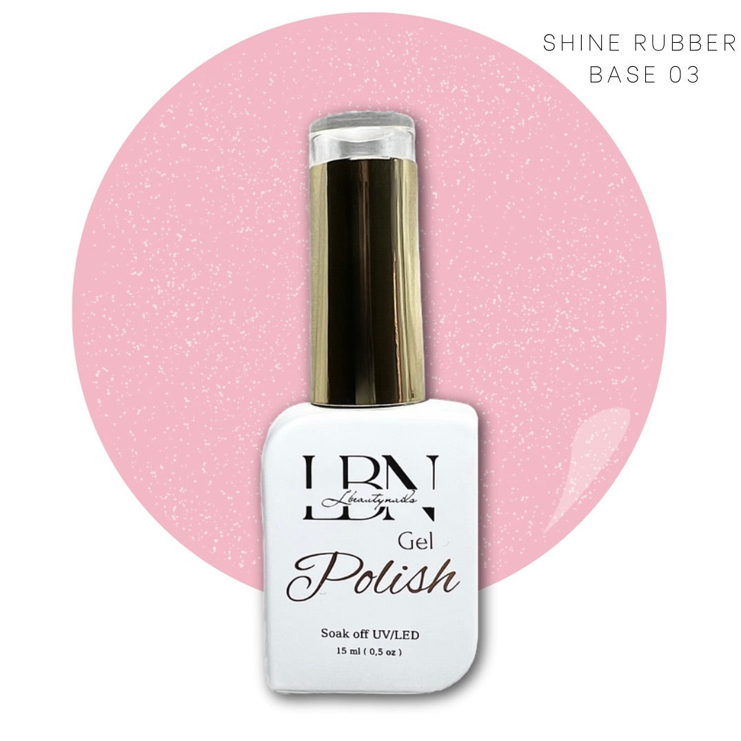 Shine rubber base 03 - Lbeautynails
