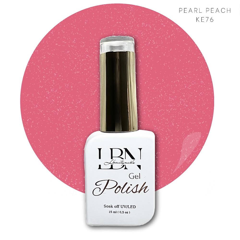 Pearl peach KE76 - Lbeautynails