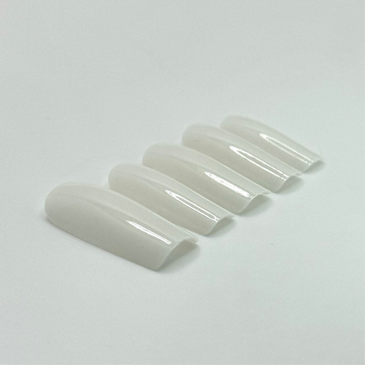 Milky cloud carré médium - Lbeautynails