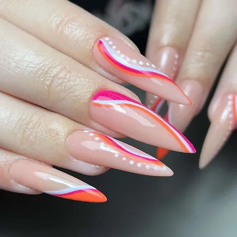 Capsules américaines stiletto long - Lbeautynails