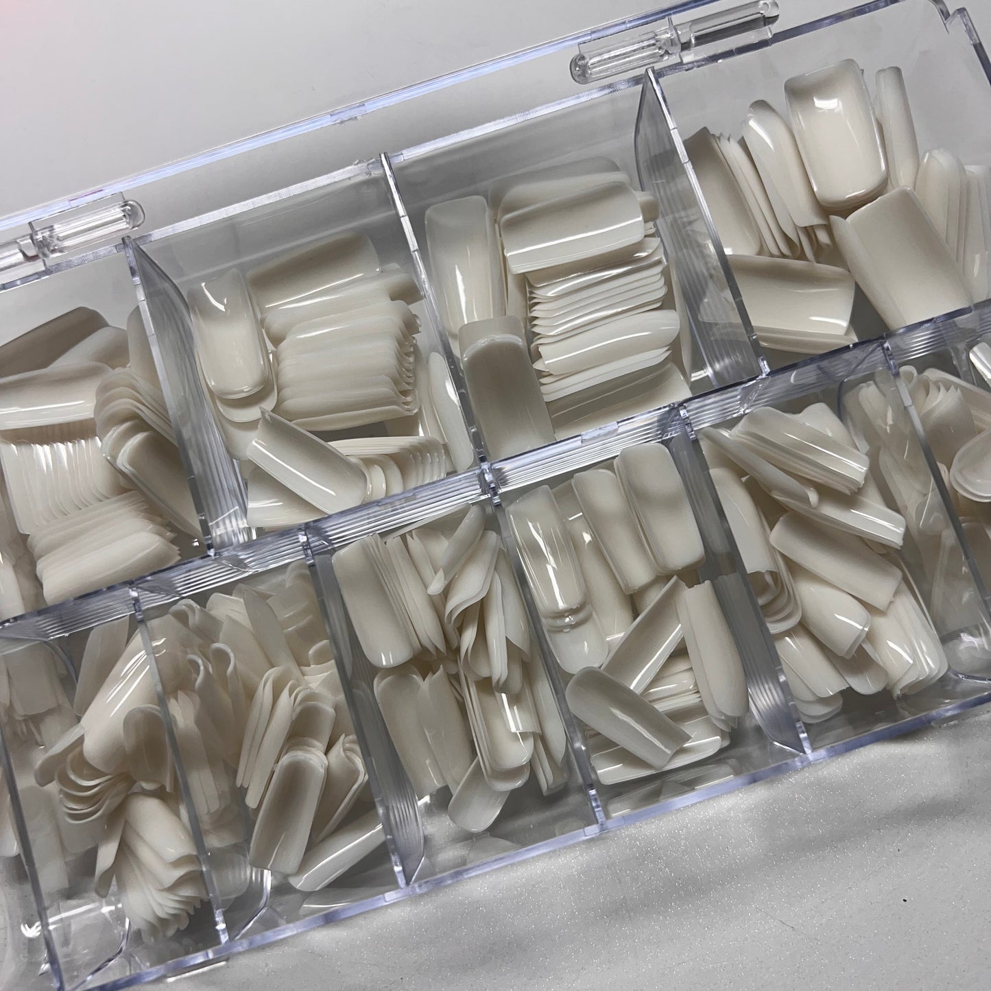 Milky cloud carré médium - Lbeautynails