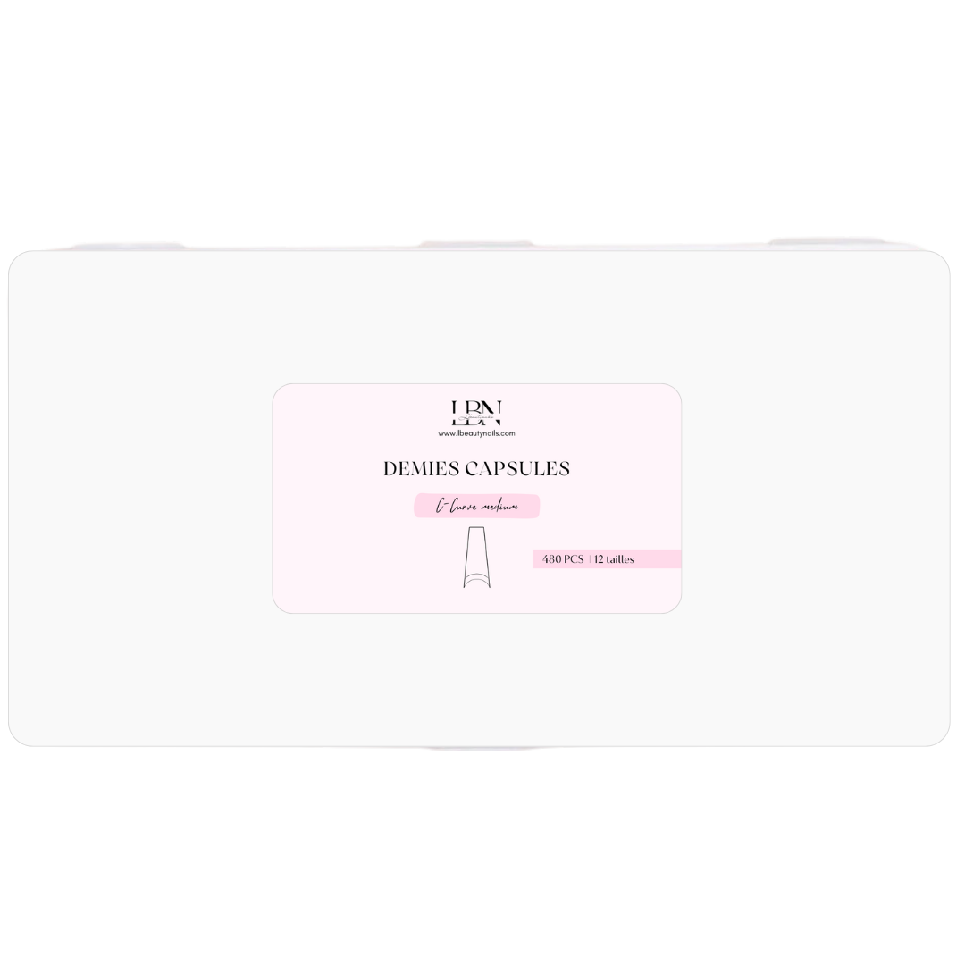 Capsules C- Curve médium - Lbeautynails