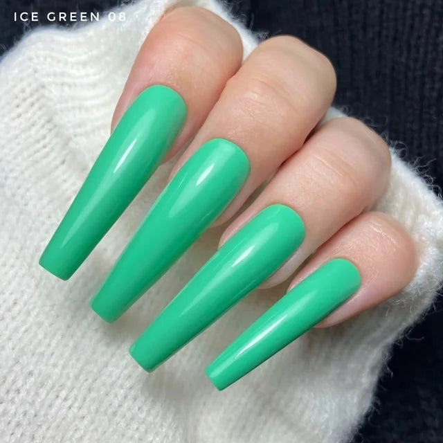 Ice green 08 - Lbeautynails