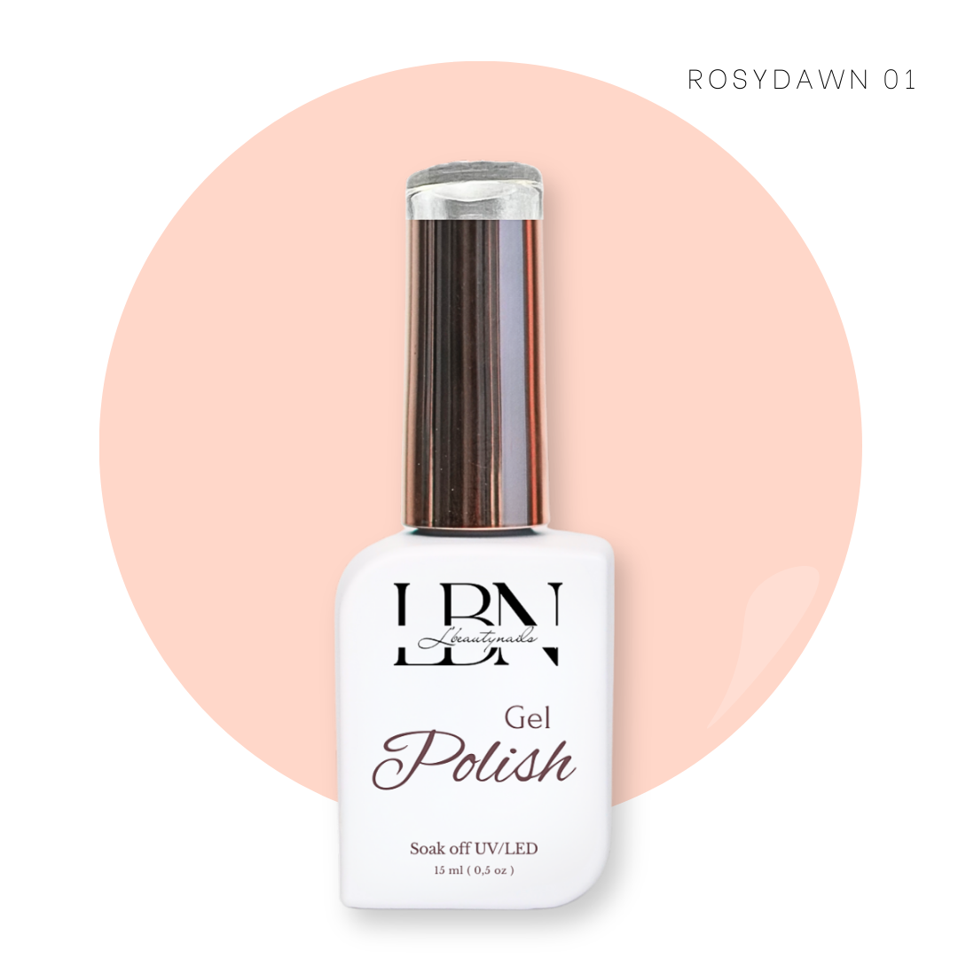 Rosy Dawn 01 - Pastel Sorbet - Lbeautynails
