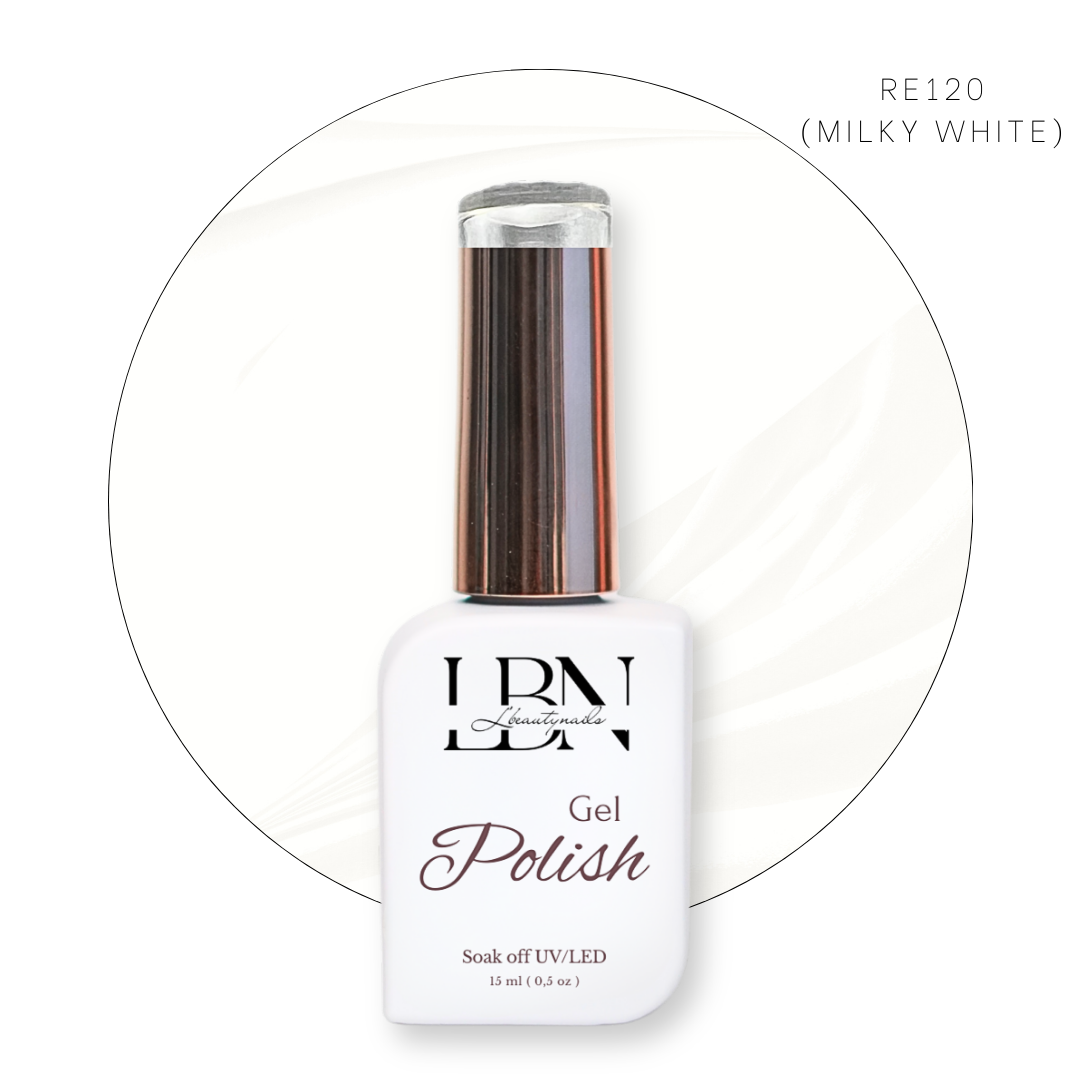 Cuti color RE120 (milky white) - Lbeautynails