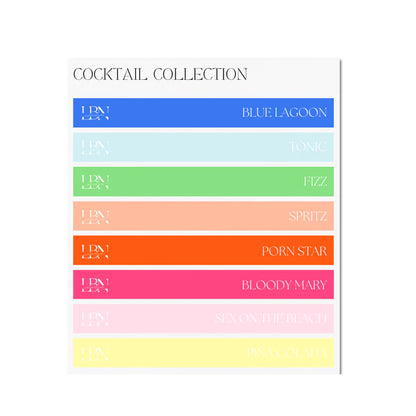 Stickers nuancier - Cocktail Collection