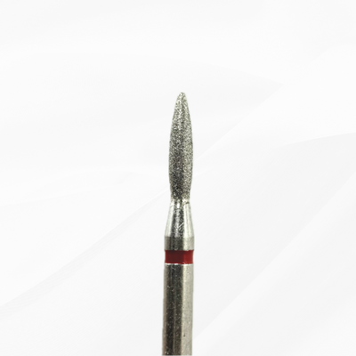 Embout flamme grain rouge - Lbeautynails