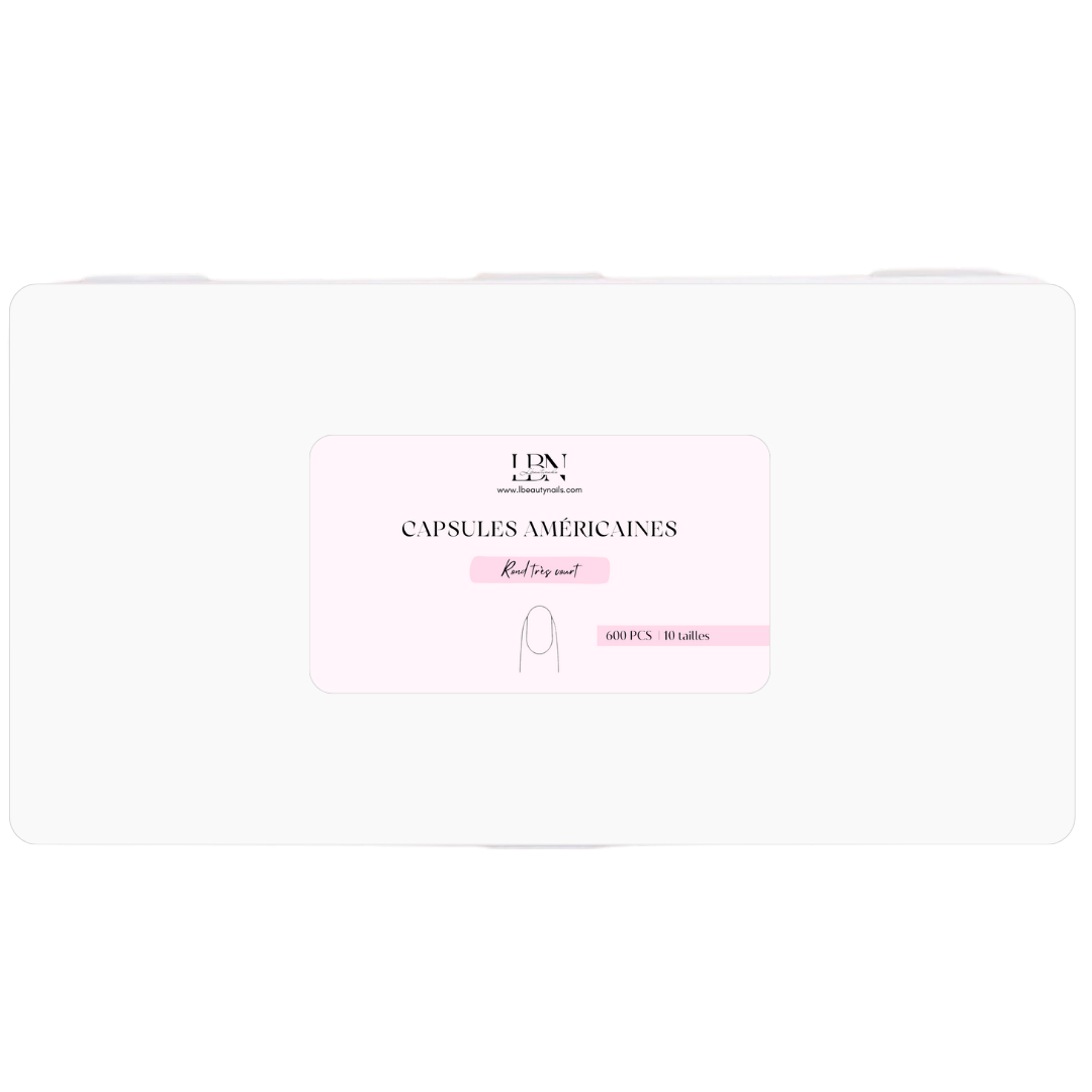 Capsules américaines rond très court - Lbeautynails