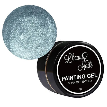 Painting gel argenté 38