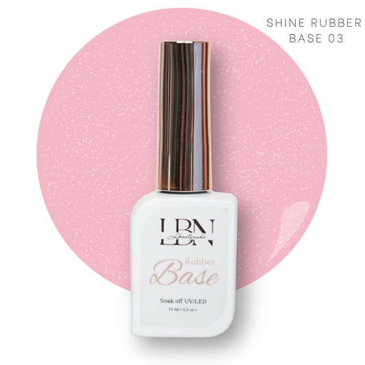 Shine rubber base 03 - Lbeautynails