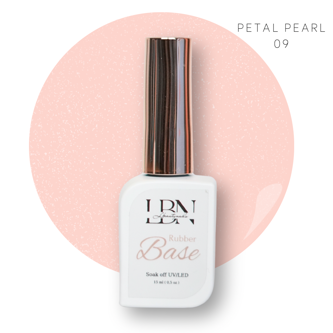 Rubber Petal Pearl 09 Box - Lbeautynails