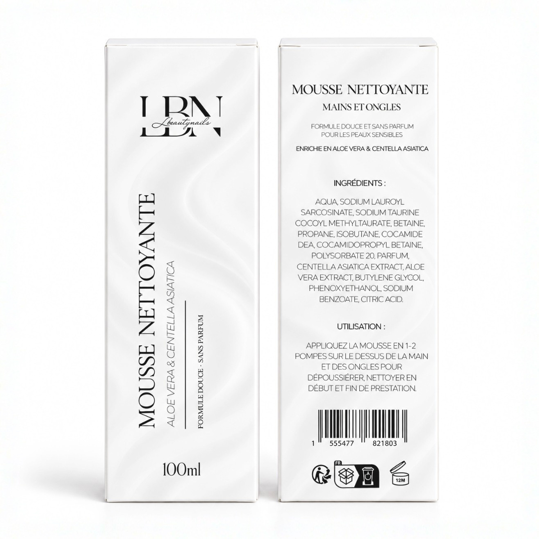 Mousse nettoyante