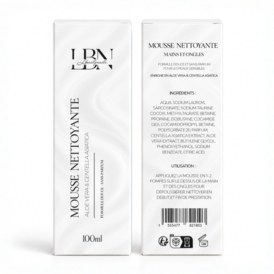 Mousse nettoyante